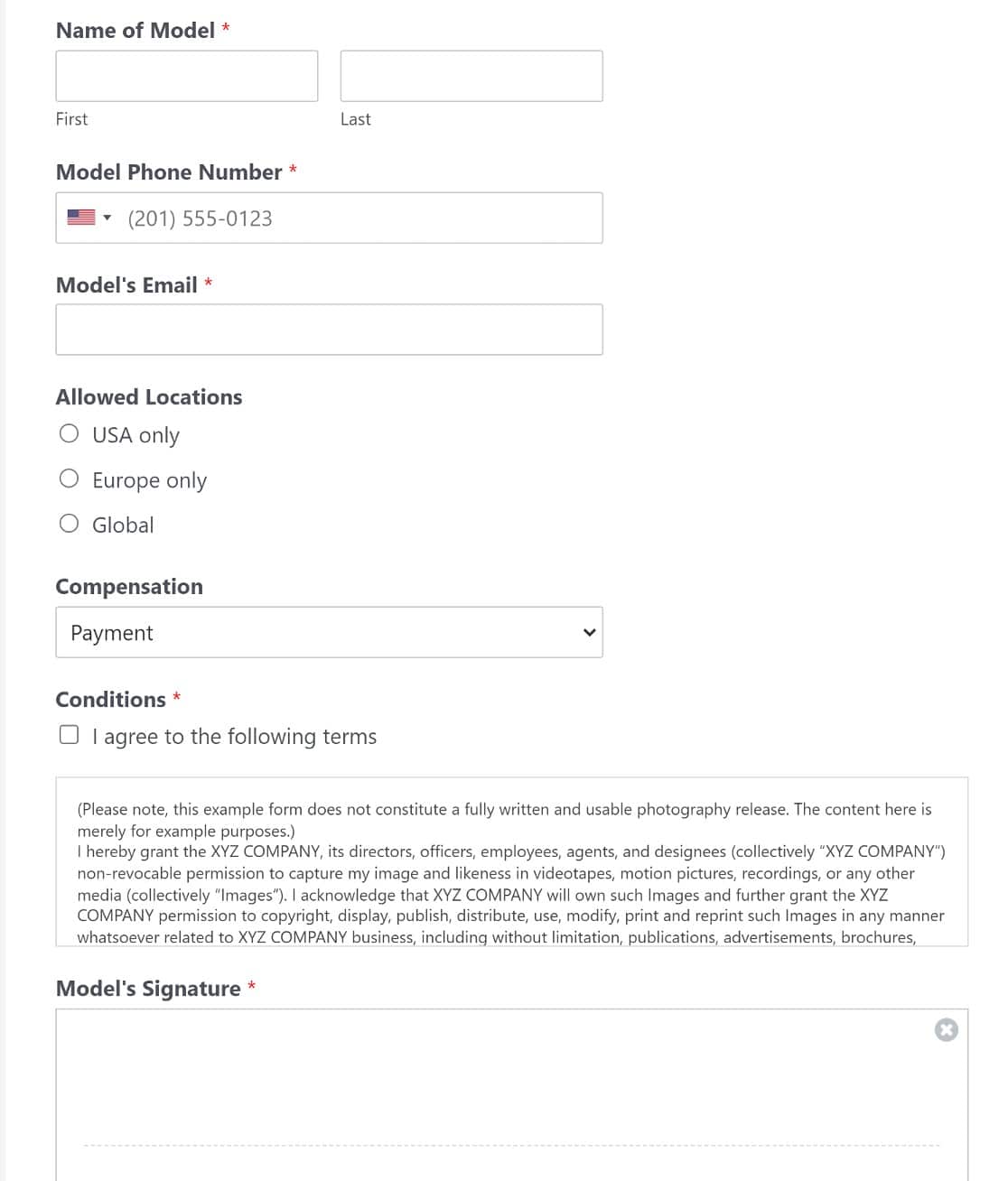 form preview