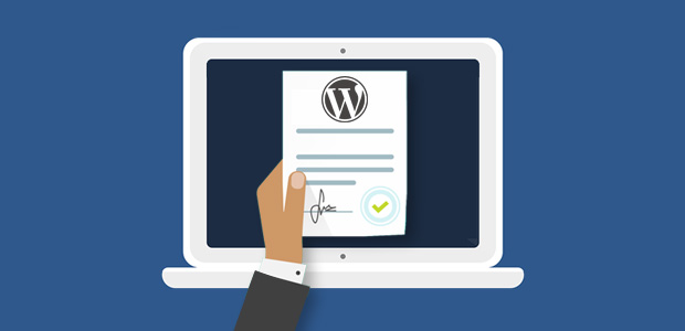 create service agreements in wordpress