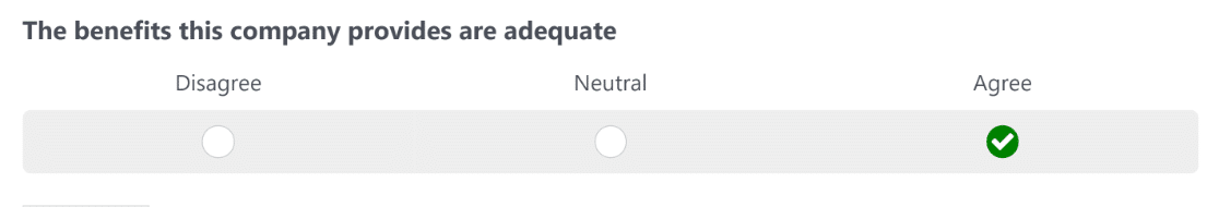 3-point Likert scale