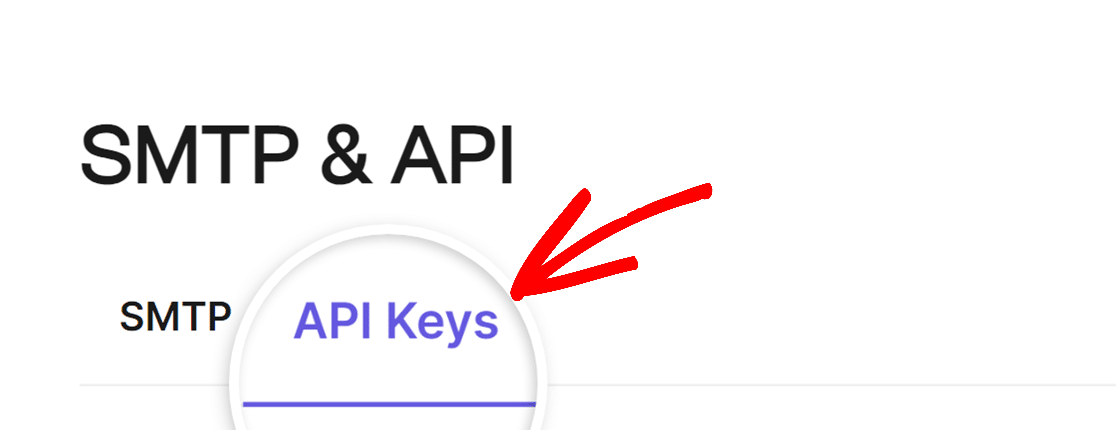 Brevo api keys