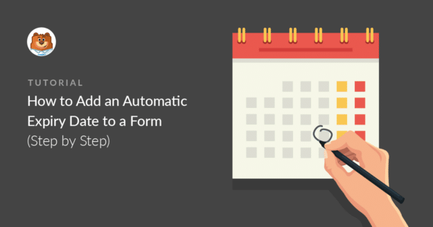 How to Schedule a Form Expiry Date