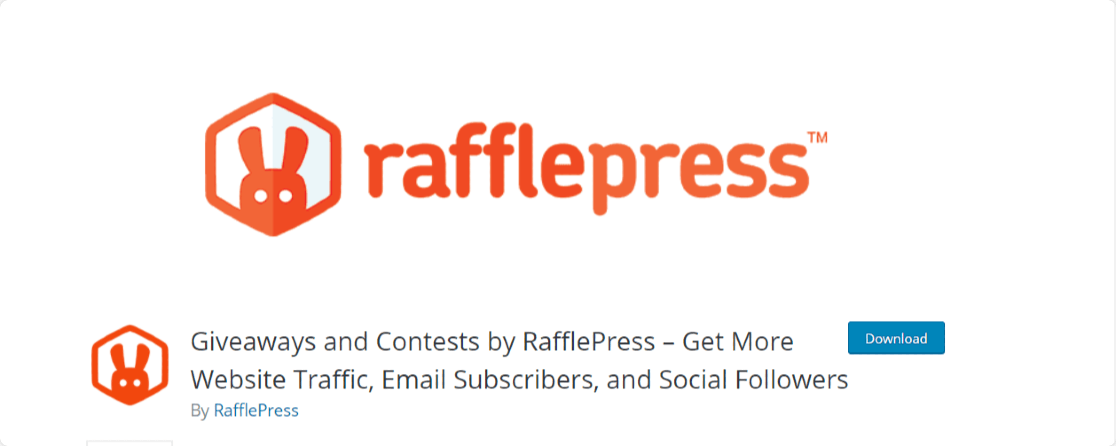 rafflepress - best giveaway plugin for wordpress