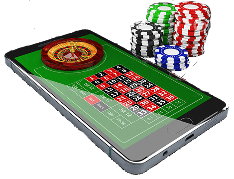 Online roulette on the phone.