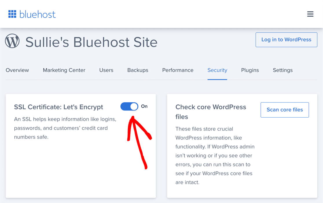 How to enable Let's Encrypt SSL on Bluehost