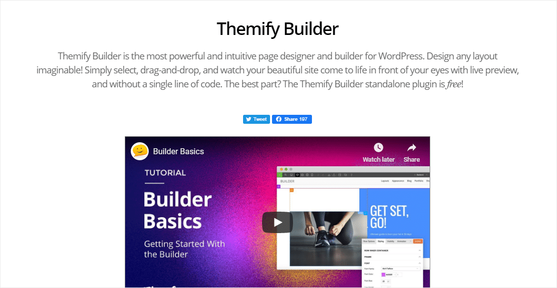 themify builder