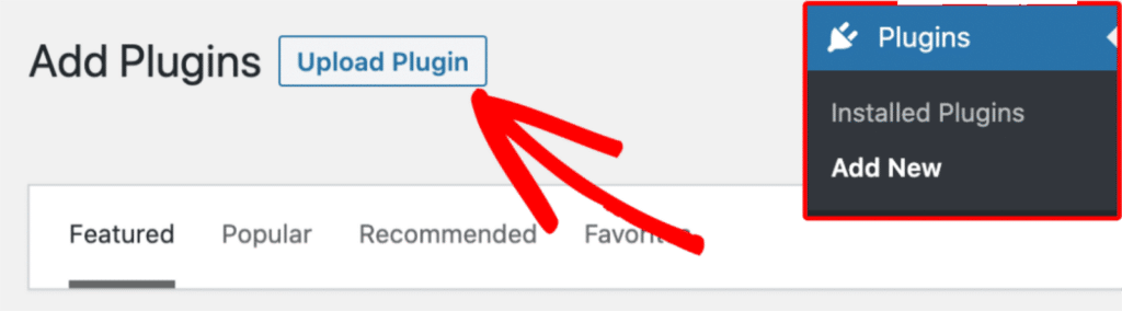 upload plugin