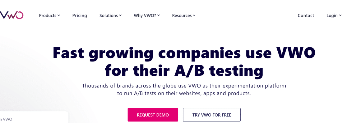 VWO Testing