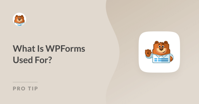 What is WPForms Used For