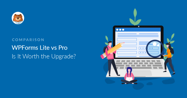 WPForms Lite vs Pro